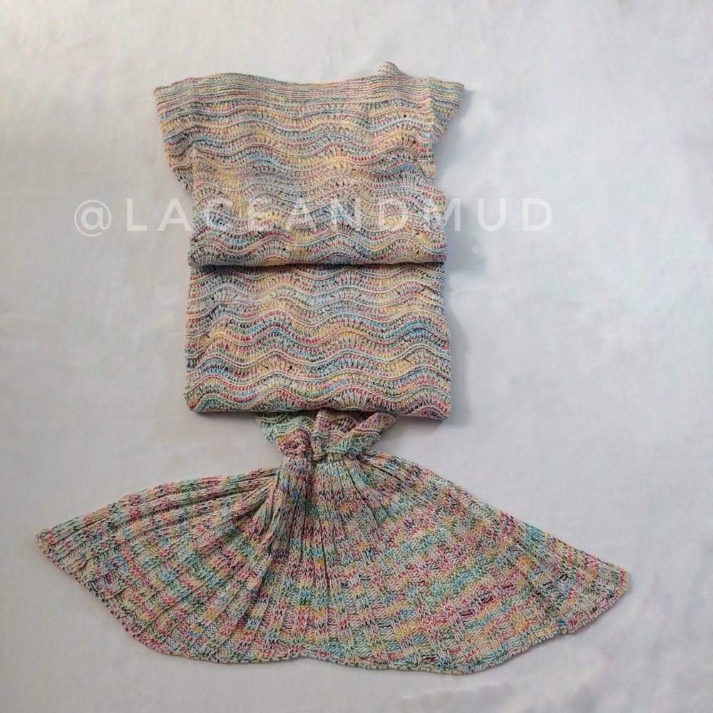 Mermaid Tail Blanket Throw